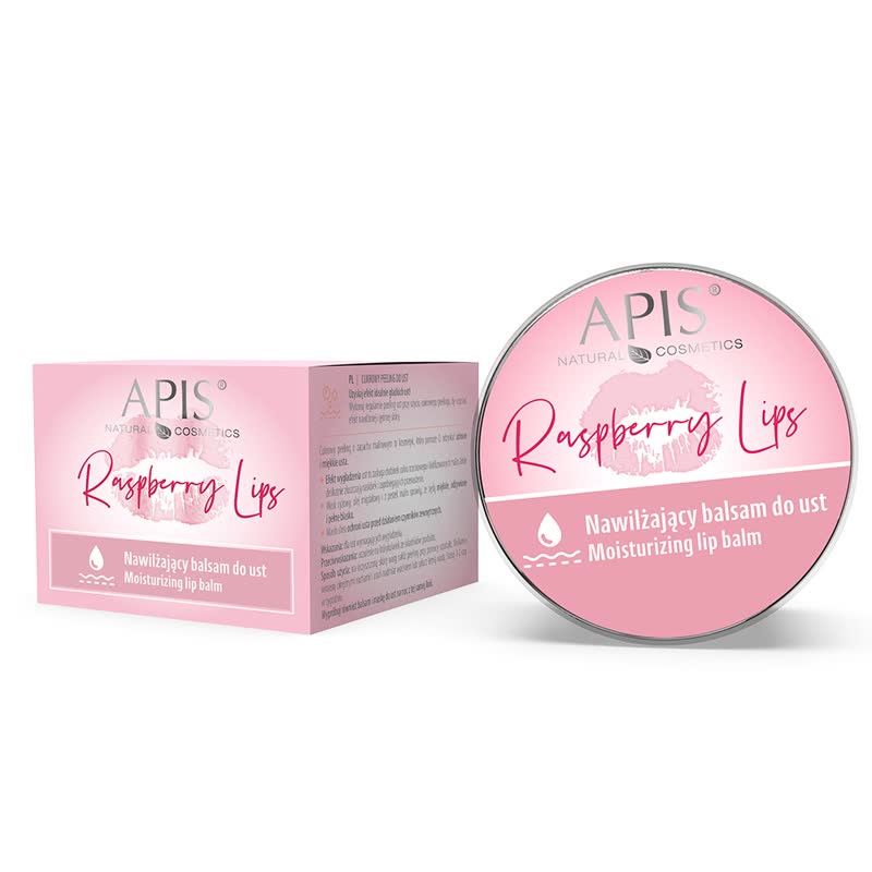 Apis Raspberry Lips Moisturising Lip Balm 10ml