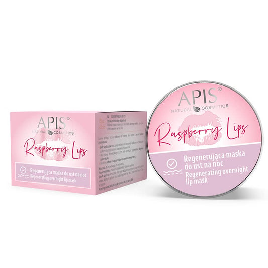 Apis Raspberry Lips Regenerating Overnight Lip Mask 10ml