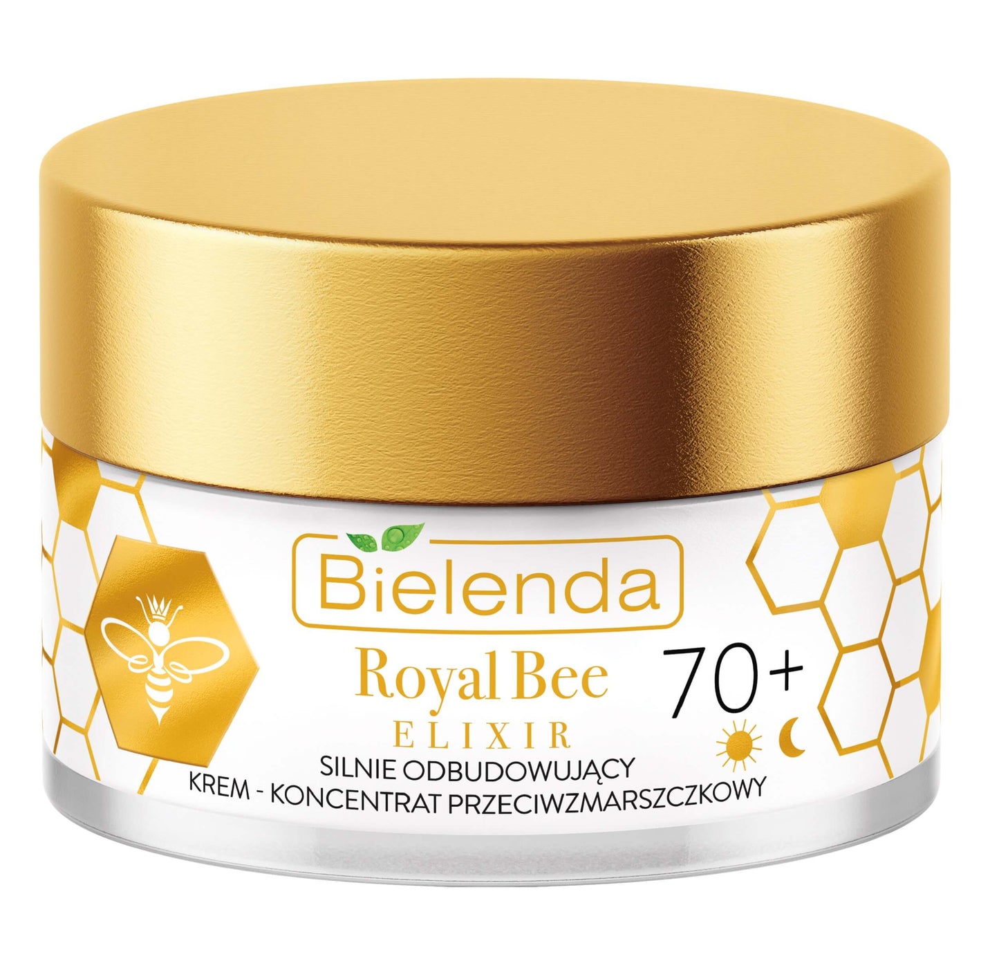 Bielenda Royal Bee Elixir Strongly Rebuilding Anti Wrinkle Face Cream 70+ 50ml