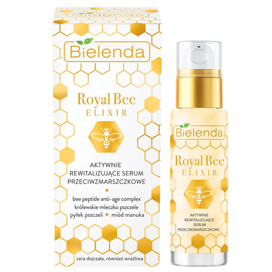 Bielenda Royal Bee Elixir Actively Revitalizing Anti Wrinkle Serum 30ml