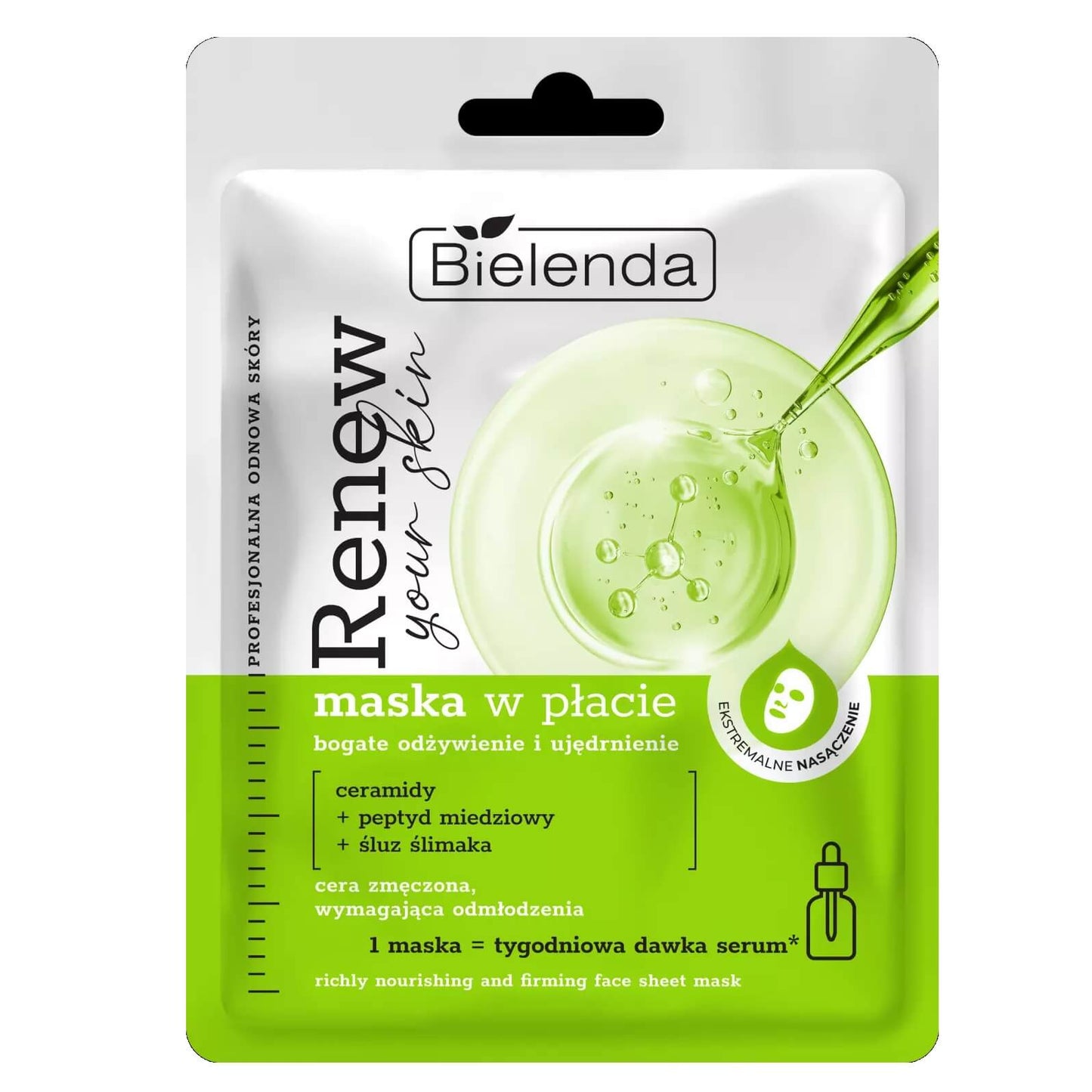 Bielenda Renew Your Skin Nourishing Firming Sheet Face Mask 1pc