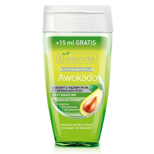 Bielenda Avocado 2-Phase Eye Make-up Remover for Sensitive Skin 140ml