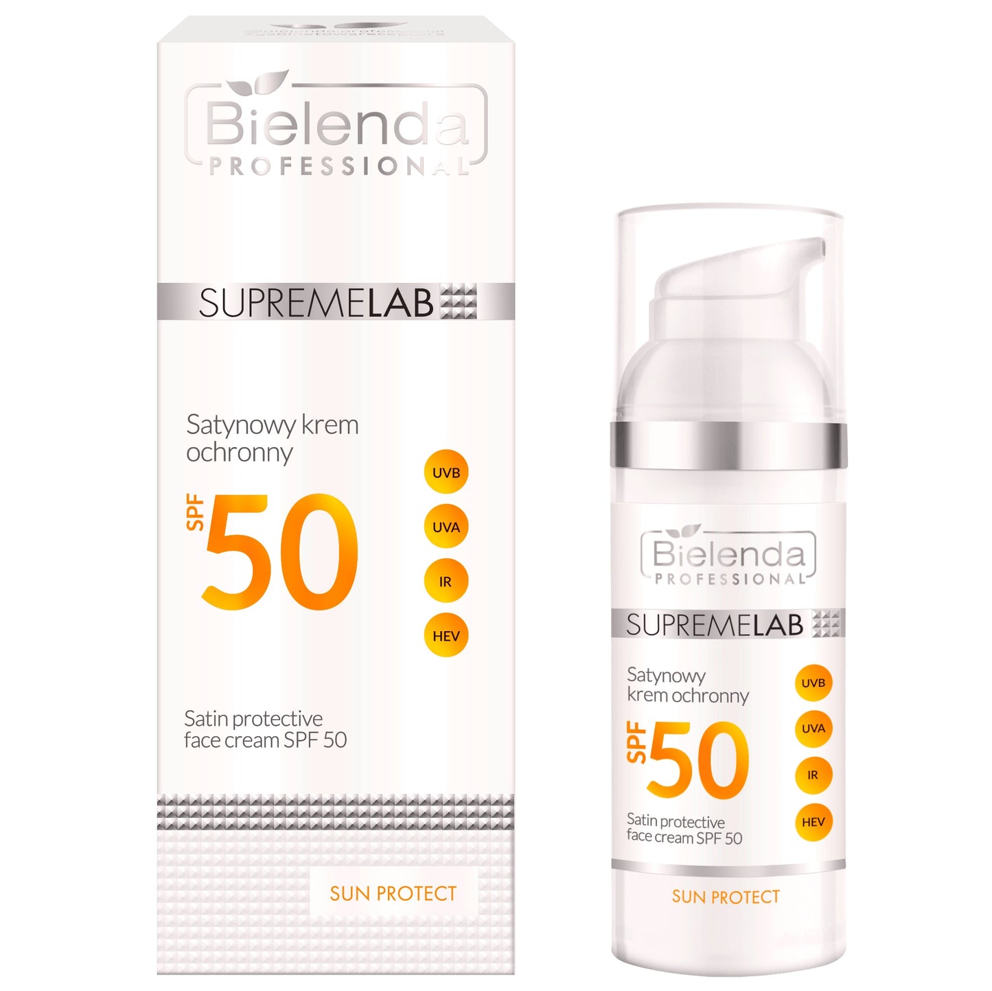 Bielenda Professional Supremelab Satin SPF 50 Protective Face Cream 50ml