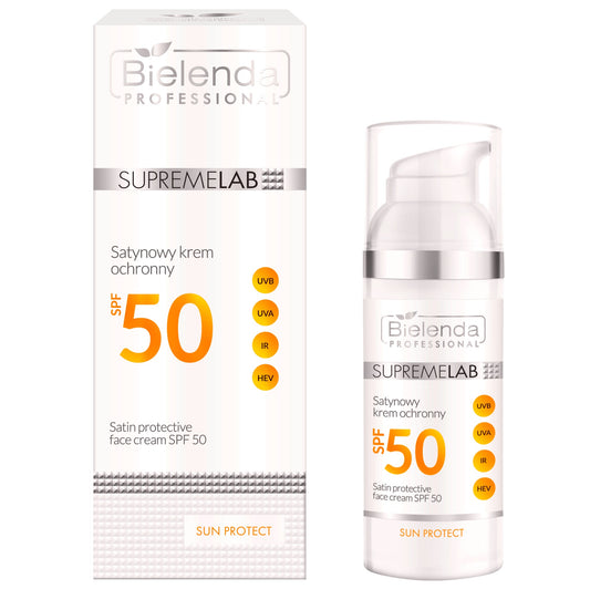 Bielenda Professional Supremelab Satin SPF 50 Protective Face Cream 50ml