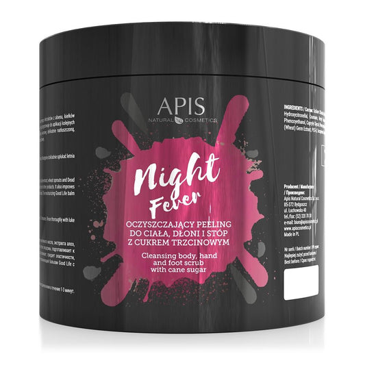 Apis Night Fever Cleansing Body Hand and Foot Scrub with Cane Sugar 700g