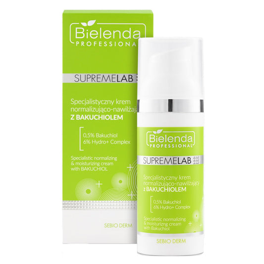 Bielenda Professional Supremelab Sebio Derm Specialistic Normalizinig and Moisturizing Face Cream 50ml