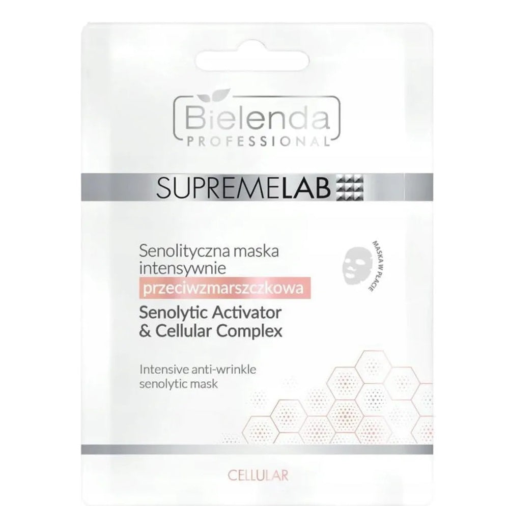 Bielenda Professional Supremelab Cellular Senolytic Intensive Anti-Wrinkle Mask 1 Patch