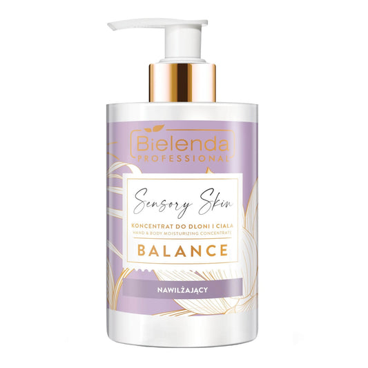 Bielenda Professional Sensory Skin Balance Moisturising Hand And Body Concentrate 300ml