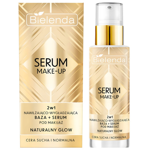 Bielenda Make Up Serum 2in1 Moisturising & Smoothing Base +Make Up  Serum 30ml