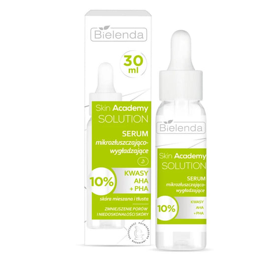 Bielenda Skin Academy Solution Micro-Exfoliating & Smoothing Serum 30ml