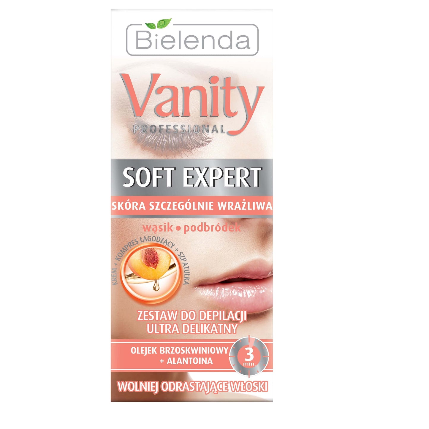 Bielenda Vanity Soft Expert Sensitive Face Hair Removal Set 15ml