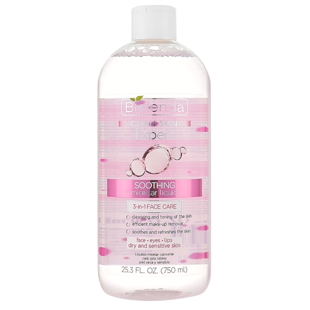 Bielenda Clean Skin Expert 3in1 Soothing Micellar Water 750ml