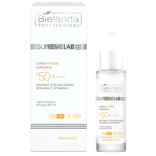 Bielenda Professional Supremelab Sun Protective  SPF 50 Emulsion 30ml