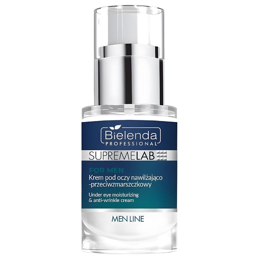 Bielenda Professional Supremelab Men Line Moisturising Anti Wrinkle Eye Cream 15ml