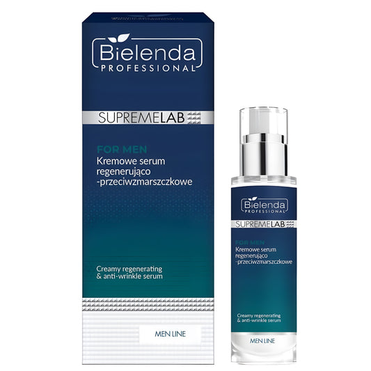 Bielenda Professional Supremelab Men Line Creamy Regenerating & Anti Wrinkle Serum 30ml