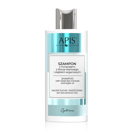 Apis Optima Shampoo with Dead Sea Minerals and Argan Oil 300ml