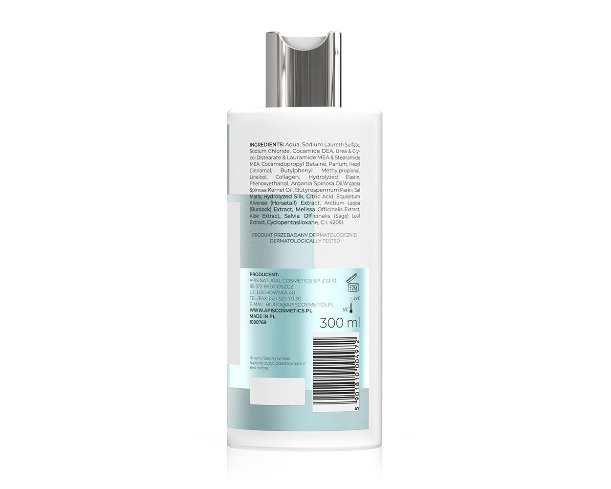 Apis Optima Shampoo with Dead Sea Minerals and Argan Oil 300ml