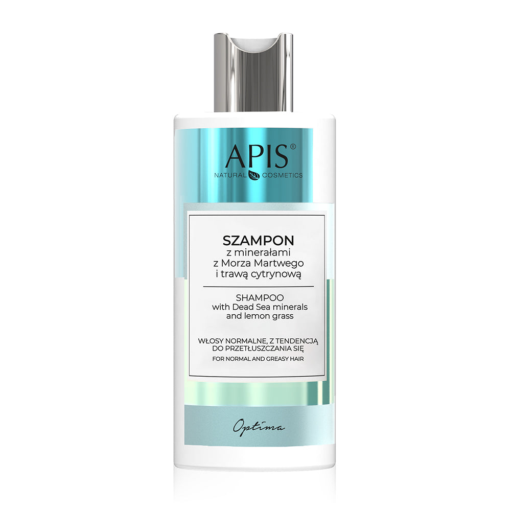 Apis Optima Shampoo with Dead Sea Minerals and Lemon Grass 300ml