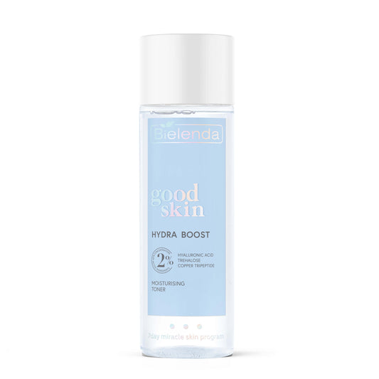 Bielenda Good Skin Hydra Boost Strongly Moisturising Tonic Hyaluronic Acid, Trehalose, Tripeptide 200ml