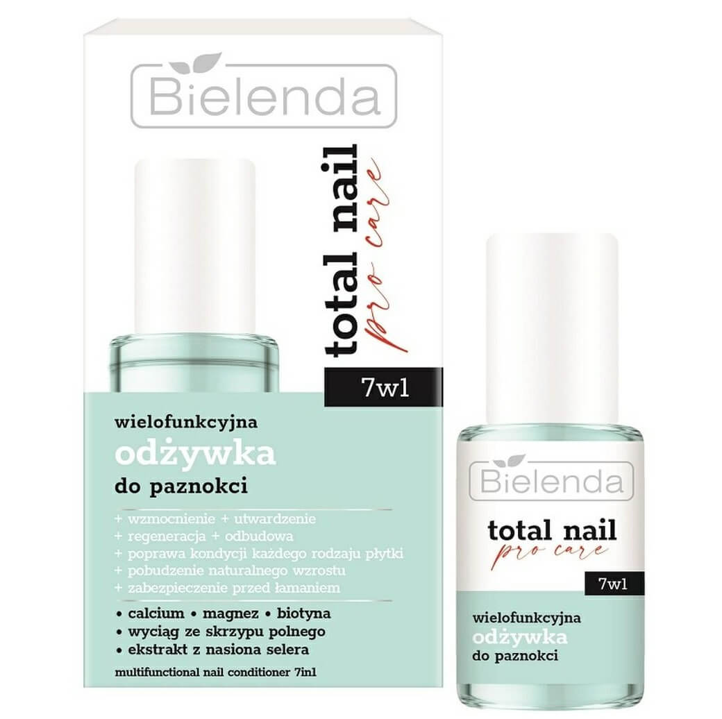 Bielenda Total Nail Pro Care 7in1 Multifunctional Nail Conditioner 10ml