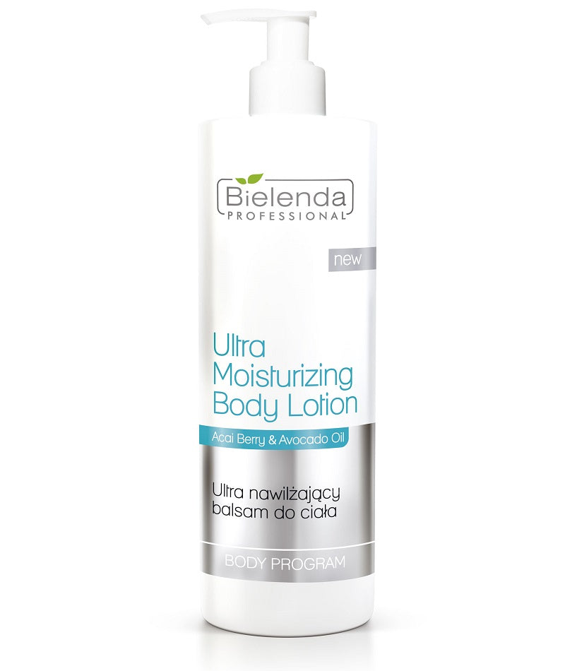 Bielenda Professional Ultra Moisturising Body lotion with Acai Berry & Avocado Oil 500ml