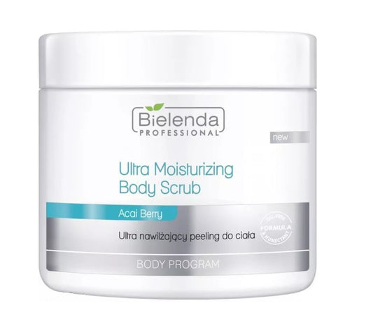 Bielenda Professional Ultra Moisturising Body Scrub with Acai Berry 550g