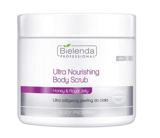 Bielenda Professional Ultra Nourishing Body Scrub with Honey & Royal Jelly 550g