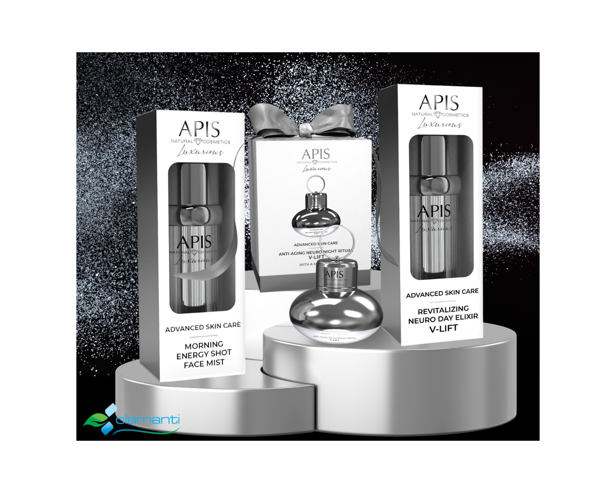 Apis Luxurious Anti Ageing Neuro Night Ritual V-Lift with Massager 50ml