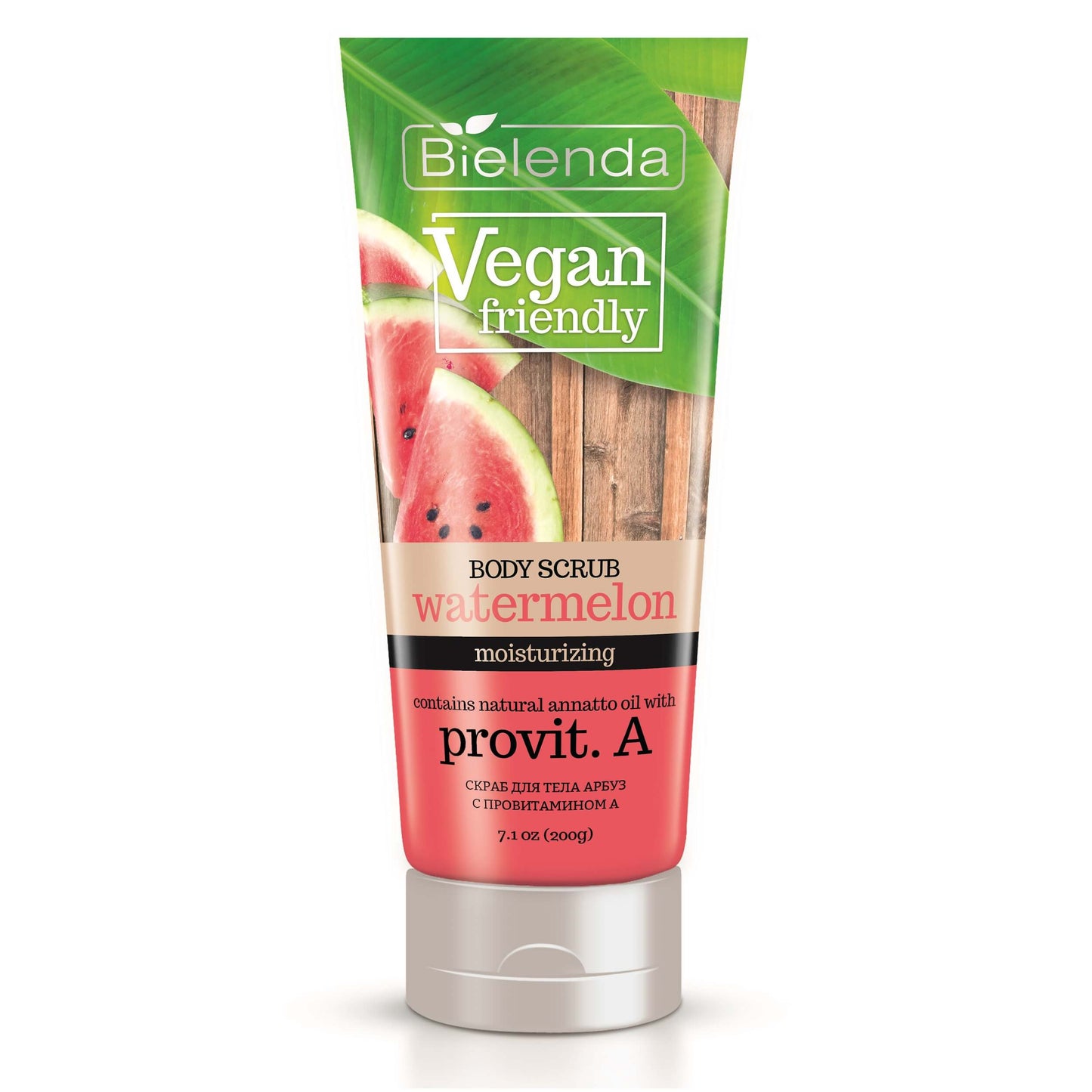 Bielenda Vegan Friendly Watermelon Body Scrub With Provitamin A 200g