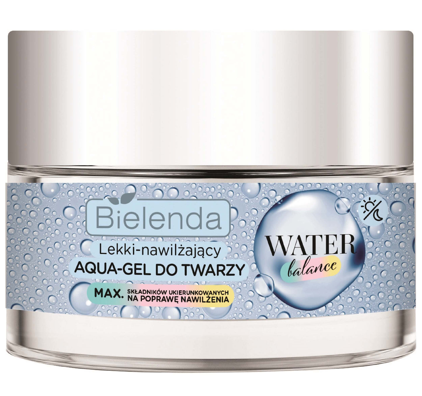 Bielenda Water Balance Light Moisturising Aqua-Gel For The Face 50g