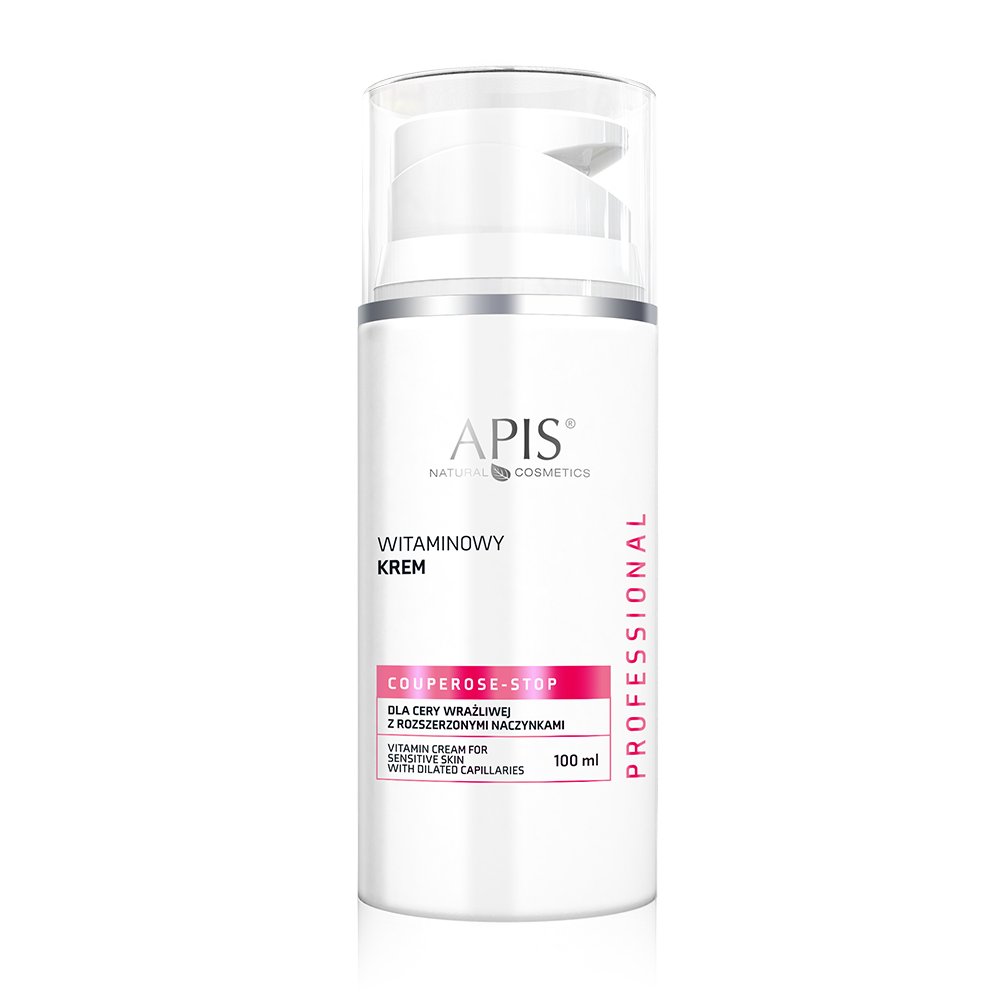 Apis Professional Couperose Stop Vitamin Cream for Sensitive Skin with Dilated Capillaries 100ml