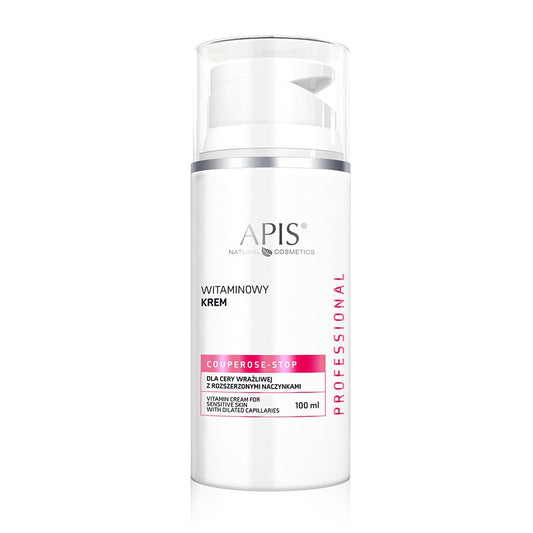 Apis Professional Couperose Stop Vitamin Cream for Sensitive Skin with Dilated Capillaries 100ml