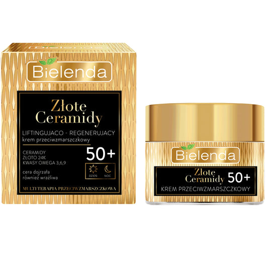 Bielenda Golden Ceramides Lifting Regenerating Cream 50+ Day/ Night 50ml